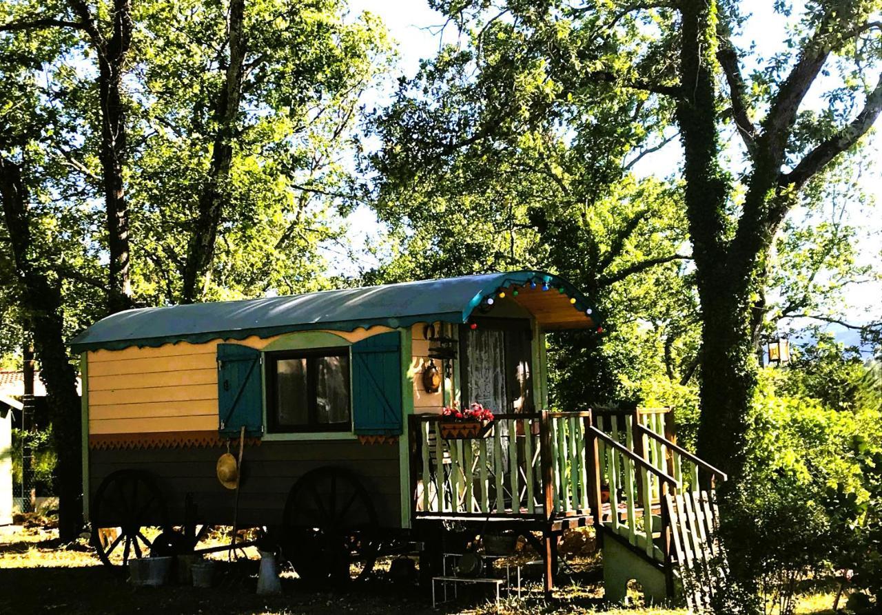 "La Brindille" Roulotte Tzigane De Charme Hebergement Insolite Saint-Paul-en-Forêt Εξωτερικό φωτογραφία
